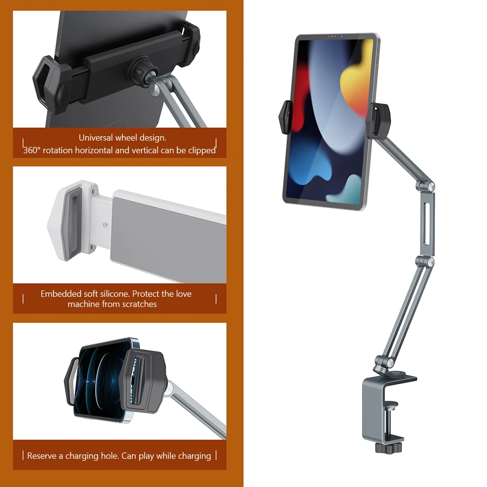 

Регулируемый складной держатель для телефона, планшета, iPad, iPhone