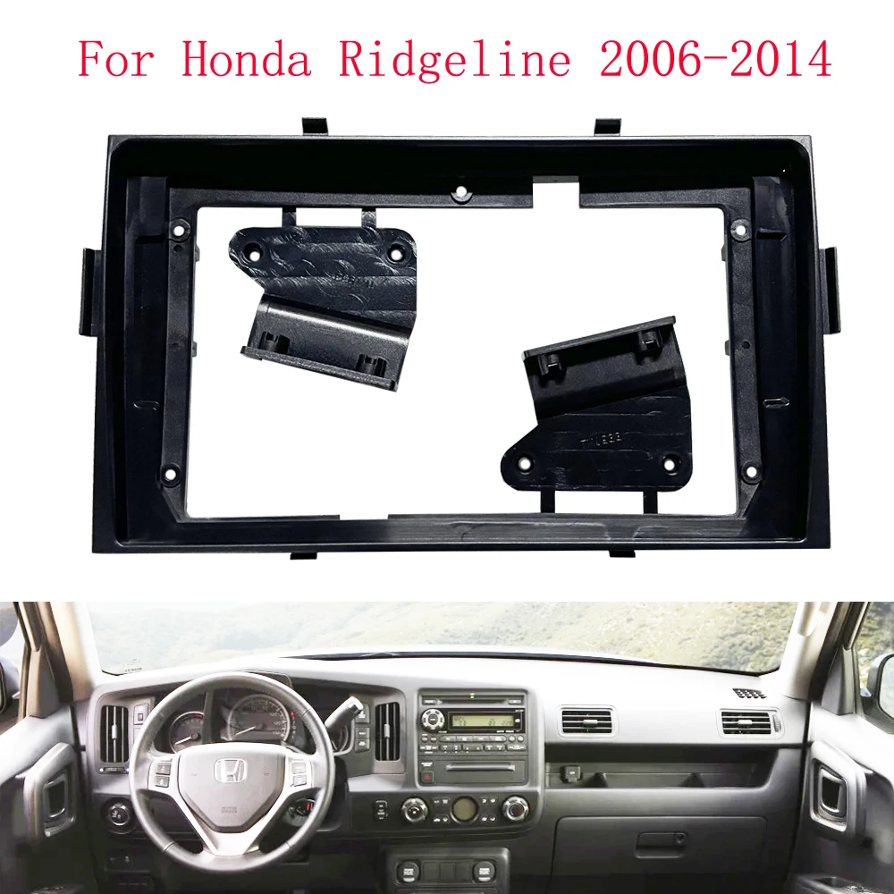 

9 дюймов для Honda Ridgeline 2006-2014 автомобильное радио Android Стерео GPS MP5 плеер 2Din головное устройство Fascia панель Корпус рамка Крышка приборной панели