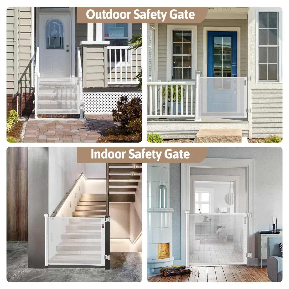 Выдвижная сетчатая сетка для собак забор домашних питомцев воздухопроницаемая