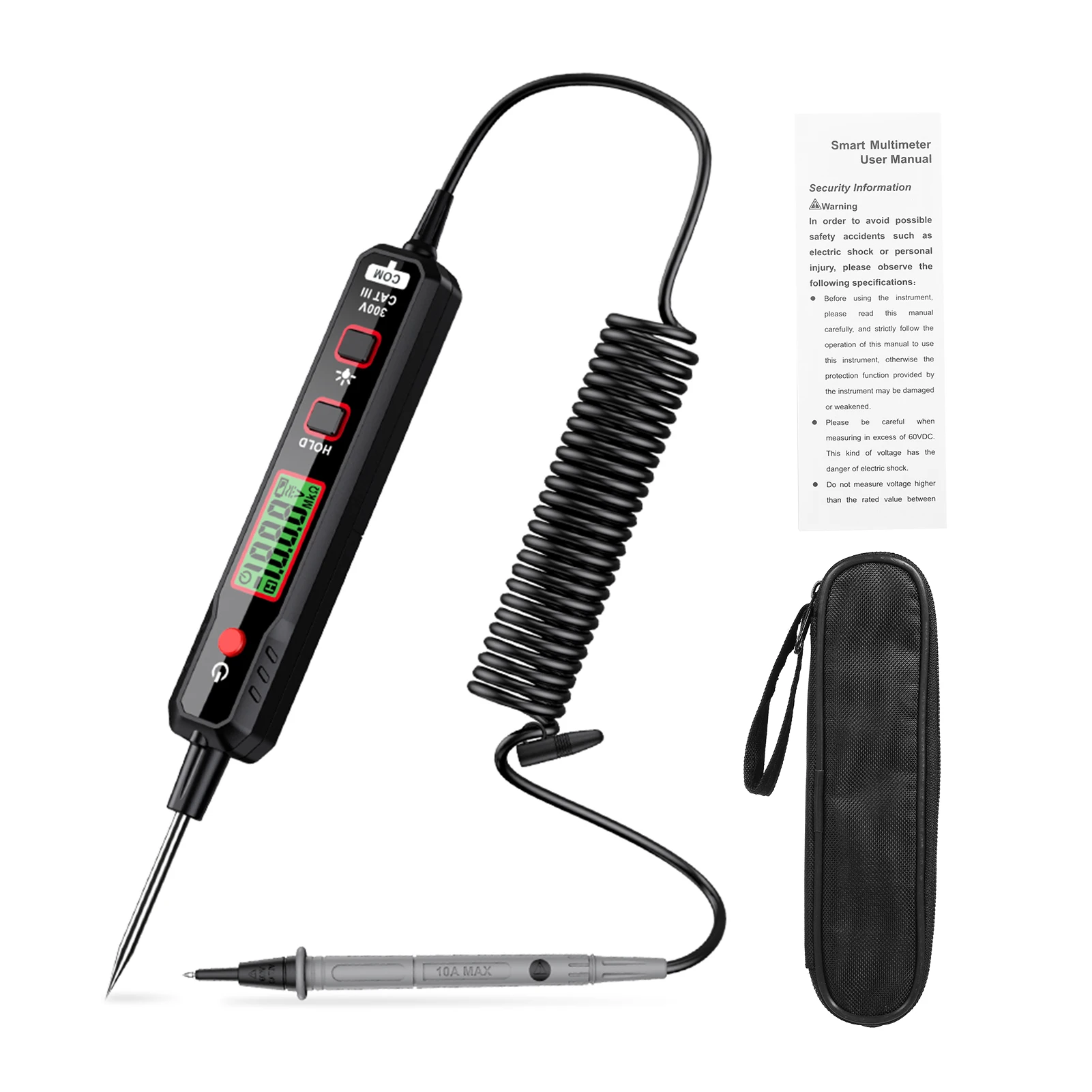 

Tester Pen Measuring Voltmeter Multimeters Resistance Capacitanc For Multimeter Digital Diode Voltage