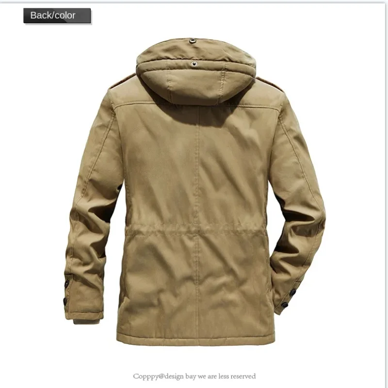 Мужская зимняя куртка на хлопковом наполнителе JEEP SPIRIT Повседневная утепленная