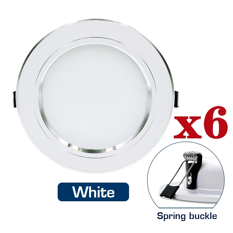 

RXMAX LED потолочный светильник 6 шт. 5-18Вт теплый/холодный белый