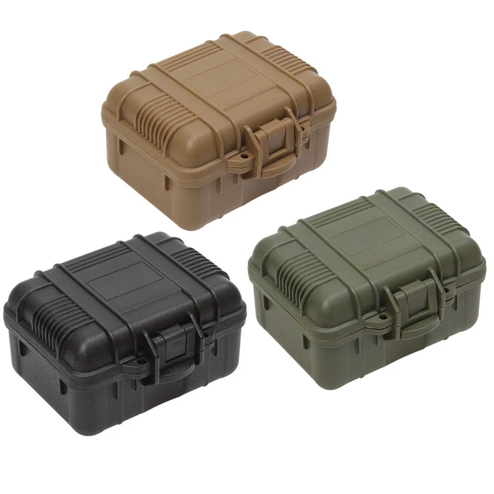 New Waterproof Safety Ammo Box Pistol Gun Mag Storage Case Safety Protector Organizer Scope Sight Tool Box Paintball Container