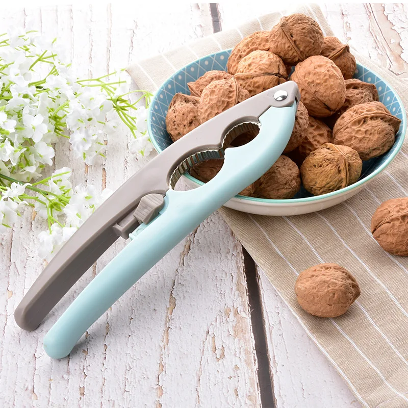 nut opener cutter gadgets nutcracker sheller walnut pliers metal nutcracker sheller home gadgets kitchen gadgets free global shipping