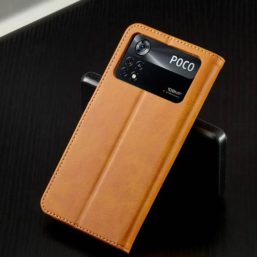 

Wallet Case For Xiaomi Poco X4 Pro 5G Case Leather Magnetic Card Holder Phone Pouch Cases For POCO X4Pro X 4 X4 Pro Flip Cover