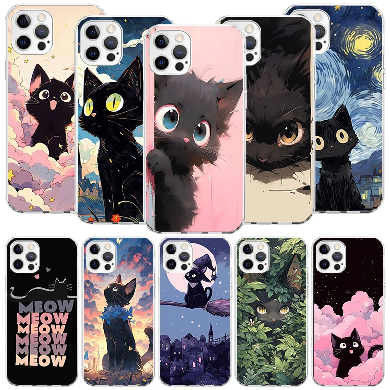Чехол для Apple iPhone 15 14 13 12 Mini 11 Pro XS Max XR X 7 + 8 Plus SE