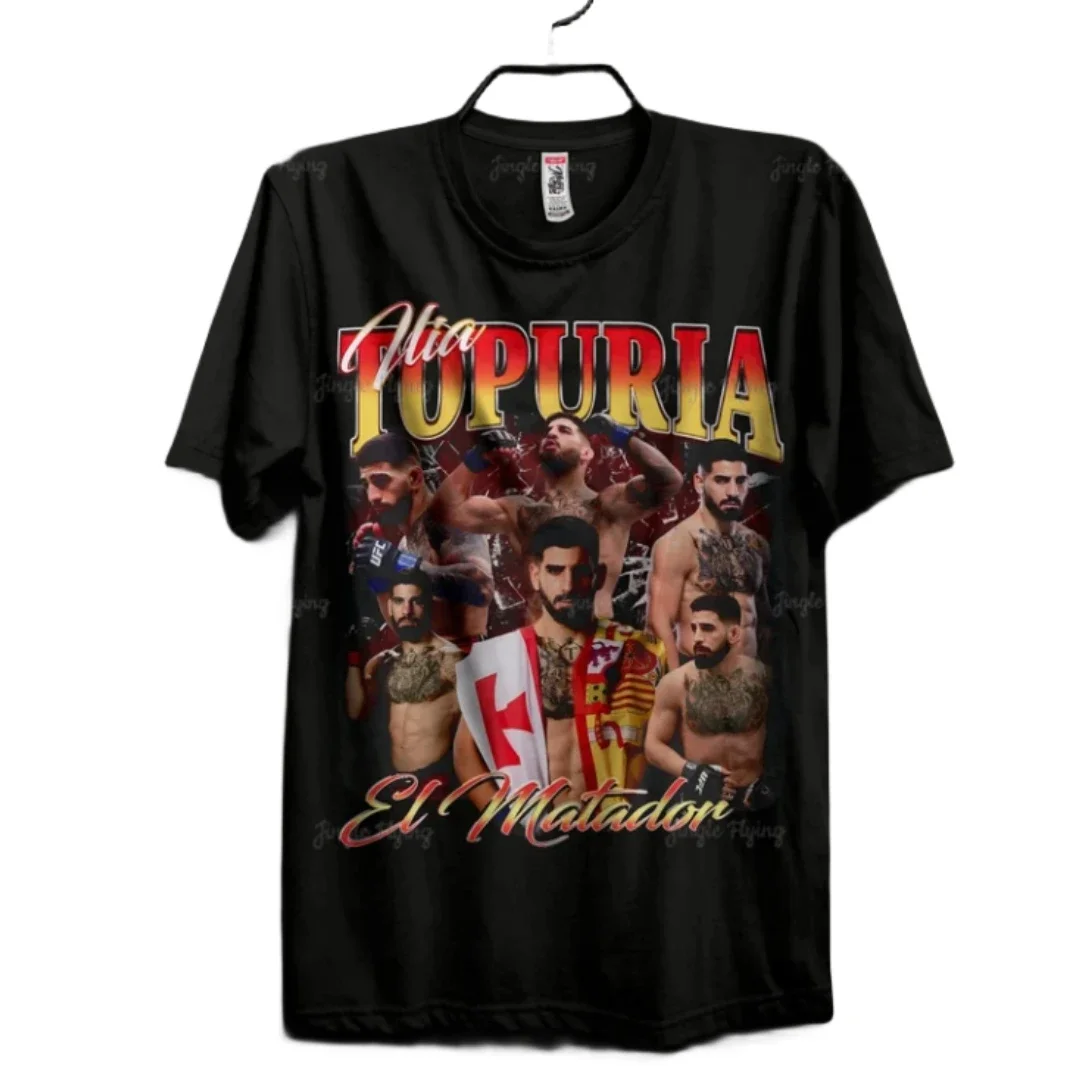 Рубашка Ilia Topuria Meme El Matador Shitpost Ugly Cursed Рубашки Offensive Merch Cringy Hoody Винтажная футболка