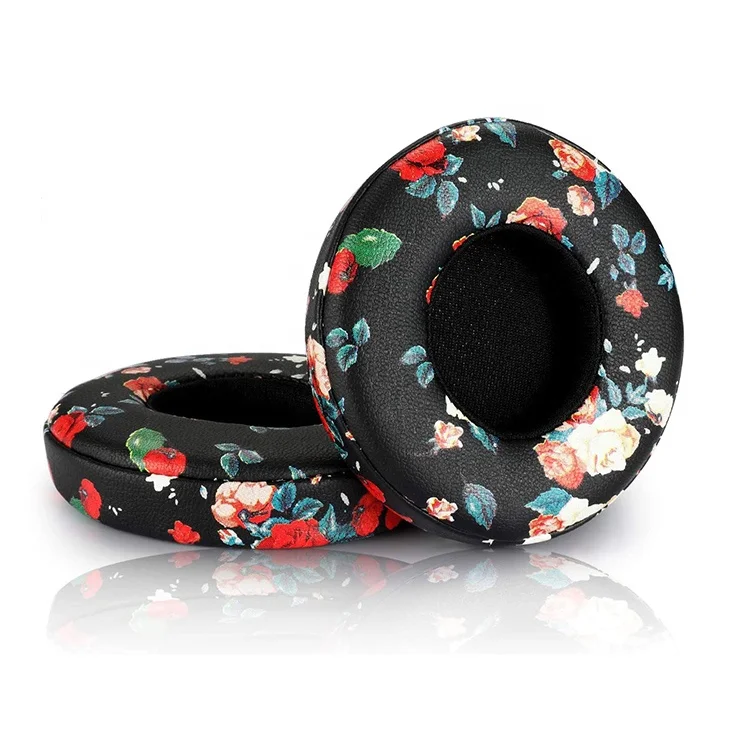 

Replacement Earpads for Beats solo 2.0 3.0 Headset Headphones Leather Sleeve Earphone Earmuff
