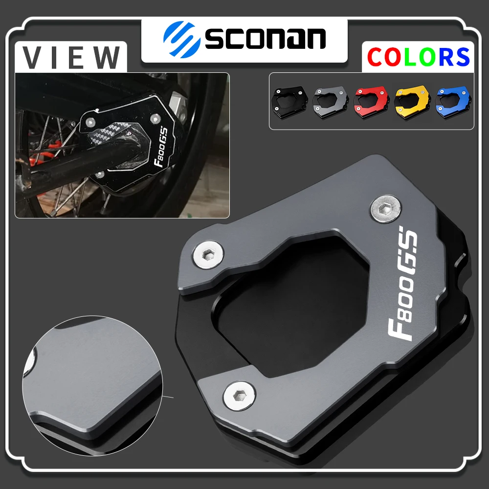 

For BMW F800GS 2012-2019 F 800 GS 2021 2020 motorcycle accessories Kickstand Foot Side Stand Enlarge Extension Pad Support