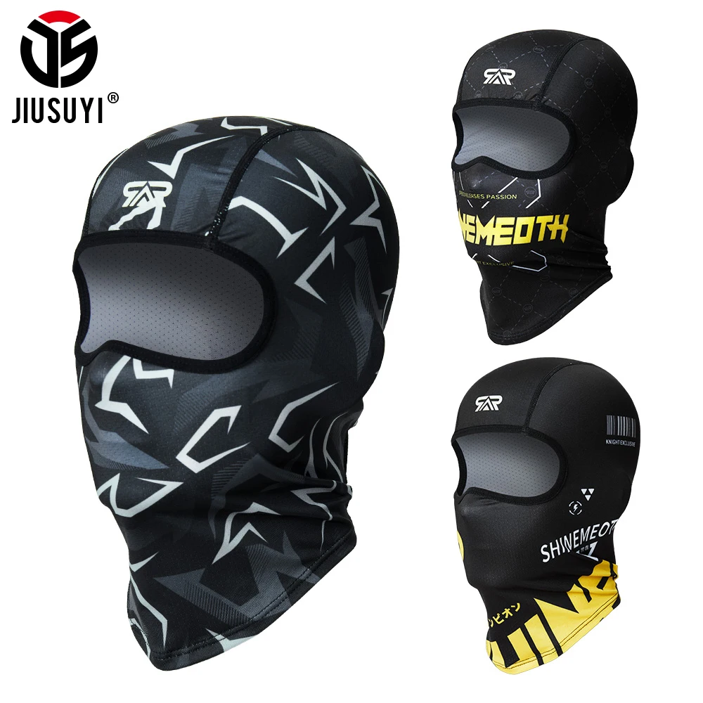 

Balaclava Full Face Mask Summer Ice Silk Cycling Hood Cap Breathable Sports Bicycle Outdoor Helmet Liner Headwear Hat Men Women