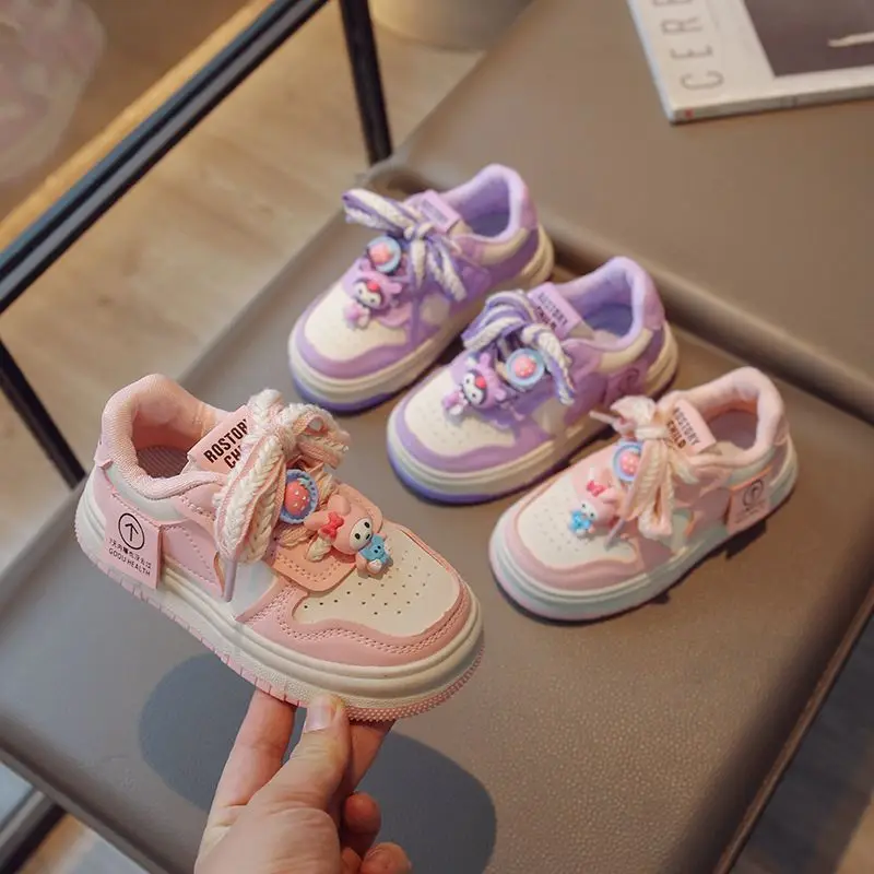 

Sanrio Kuromi My Melody Shoes Y2K Luxury Designer Sneakers New Cartoon Fashion Women's Sneakers Casual Sneakers Flat Shoes Gift