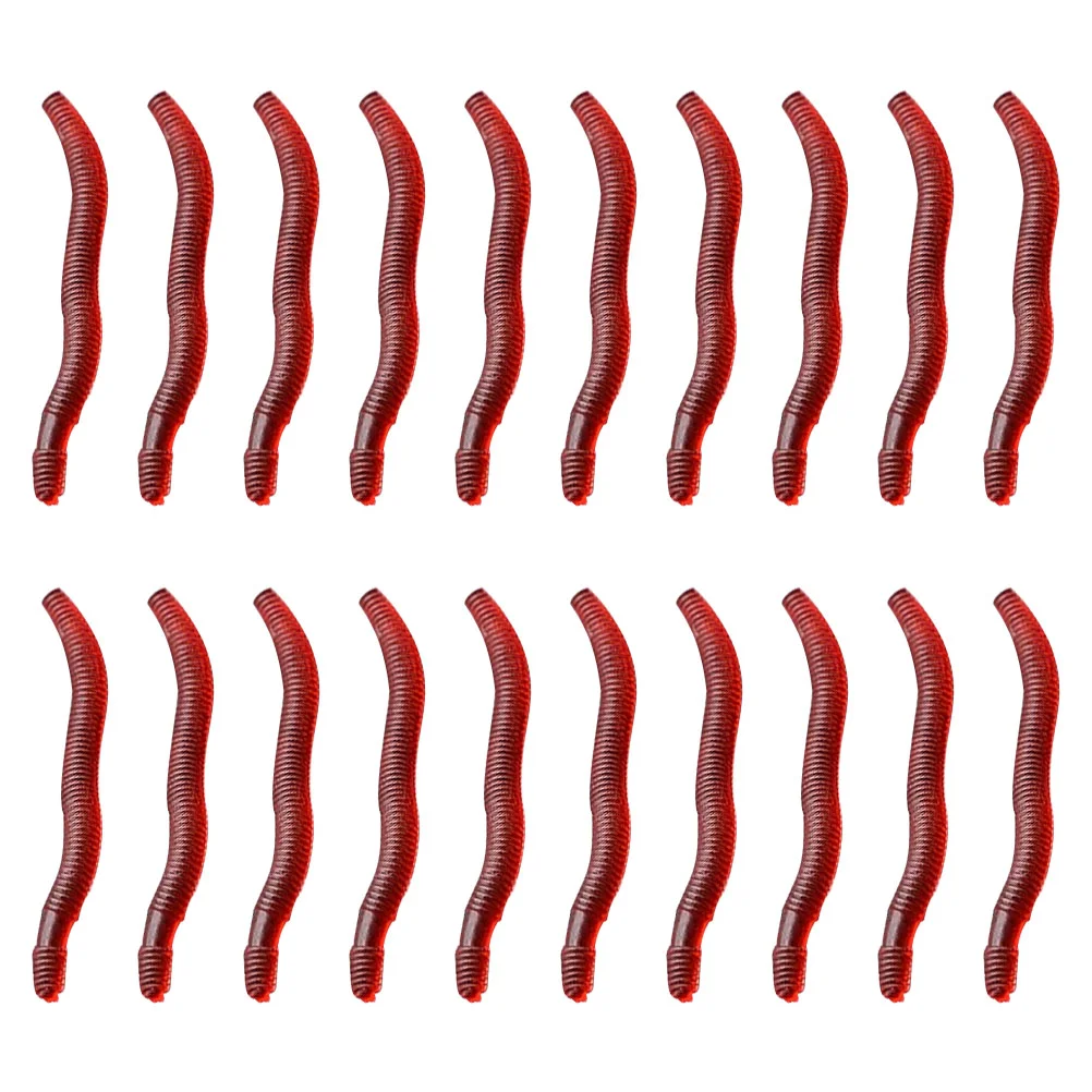 

100pcs Lures Fishing Baits Worm Bait