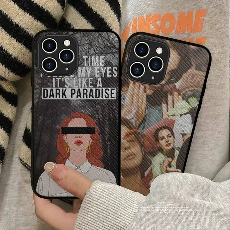 

Lana Del Rey Lust for Life Phone Case Hard Leather Case for iPhone 11 12 13 Mini Pro Max 8 7 Plus SE 2020 X XR XS Coque