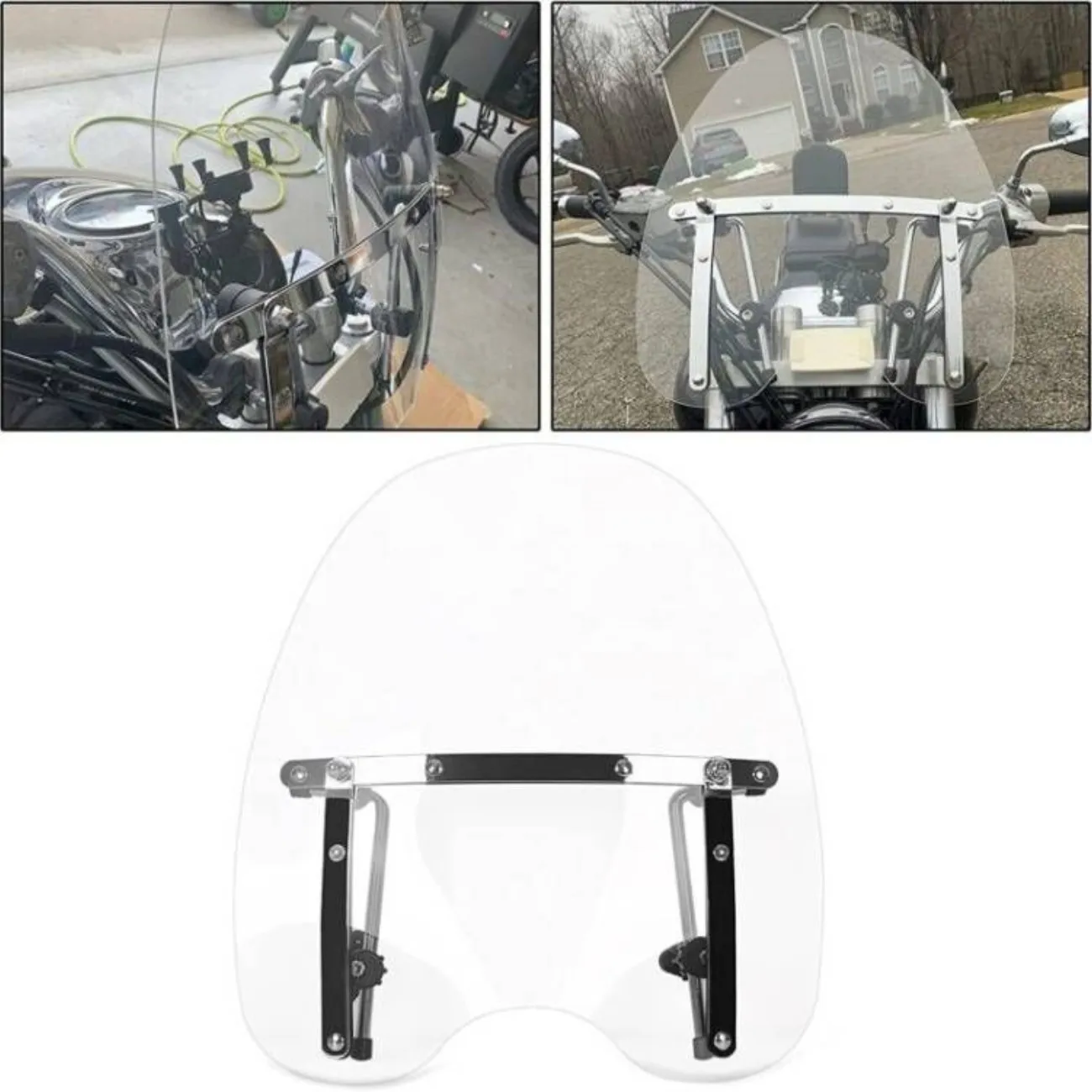 

Лобовое стекло мотоцикла для Yamaha, Suzuki, Honda, лобовое стекло для Harley Davidson Dyna Fatboy XL883 1200X48, прозрачное