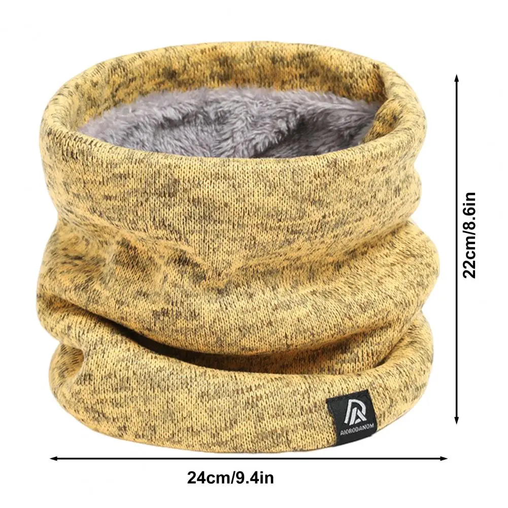 Шарф унисекс однотонный шарф зимний плюшевый мужской с подкладкой буквенным