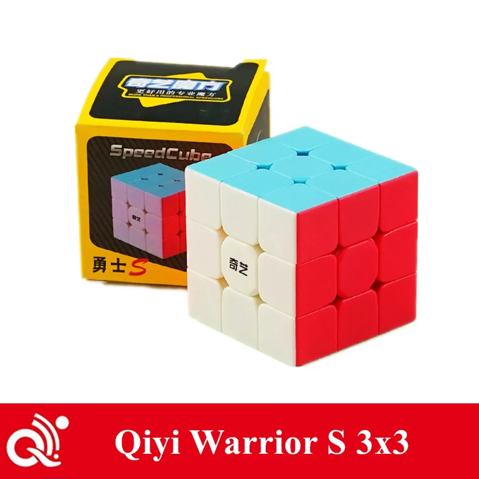 Qiyi Warrior S 3x3x3 Magic Cube [socube] Профессиональный Пазл Speed Для Соревнований — Пластиковый