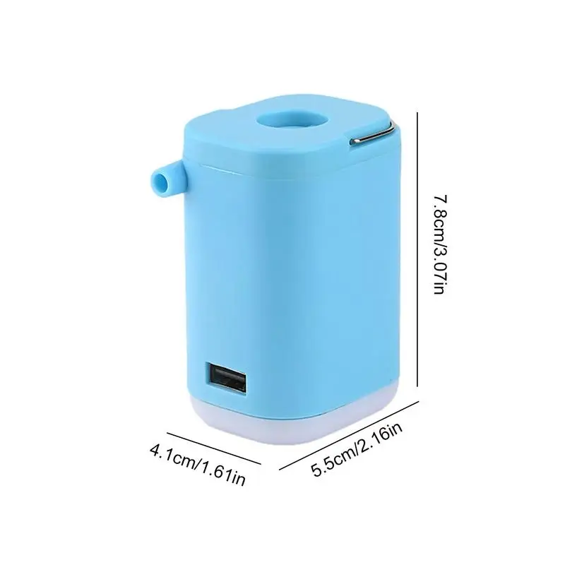 Беспроводной воздушный насос 2400 мАч портативный 4 в 1 светодиодный