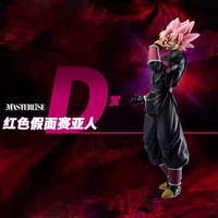 dragon ball by pink black goku zamas rose red hand gk limited statue anime model
