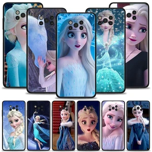 Phone Case For Xiaomi POCO X3GT X3NFC X3 M4 M3 12 Pro 12X 11 10T Lite Pro 10 9T 11T Pocophone F1 Note 10Lite Coque Queen Elsa