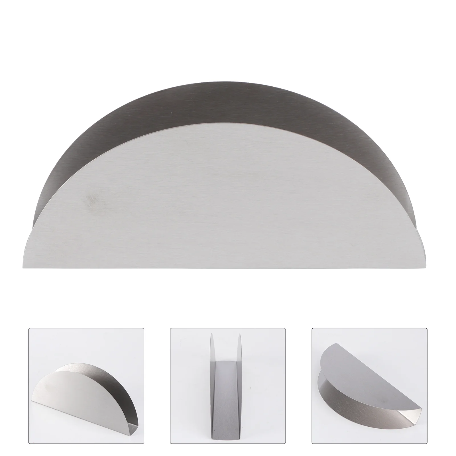 

430 Stainless Desk Dispenser Vertical Napkin Holder Napkin Holder Table Paper Holder Napkin Organizer Stand Tissue Organizer
