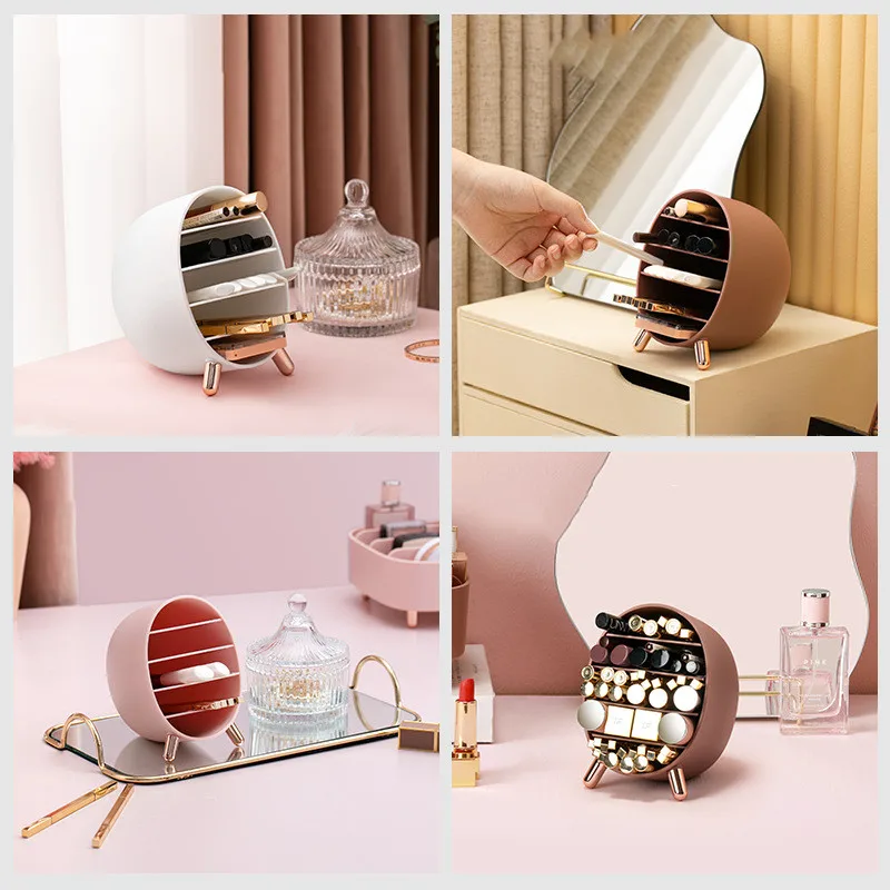 Органайзер для помады держатель хлопковых палочек шкатулка украшений чехол