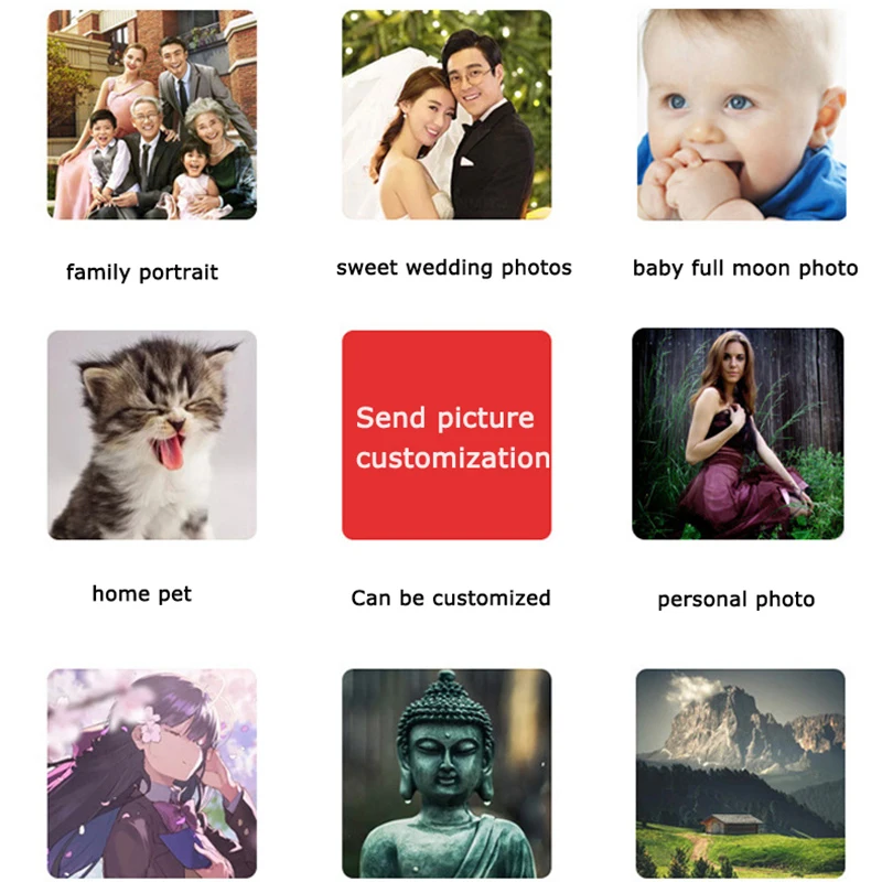 Фото на заказ алмазная живопись вышивка крестиком полная квадратная картина