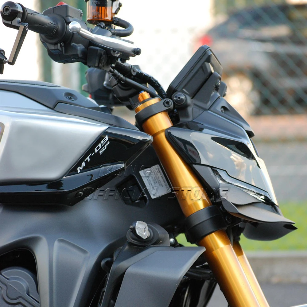 Для YAMAHA MT-09/SP GP WING DOWNFORCE NAKED передние спойлеры MT09 GEN 4 2024 2025 передний спойлер нижний