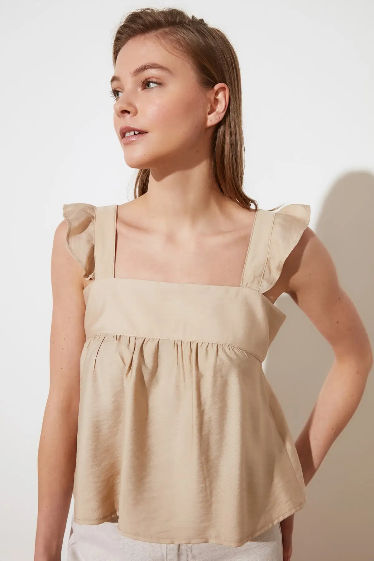 

Trendyol Square Collar Blouse TWOSS21BZ0881
