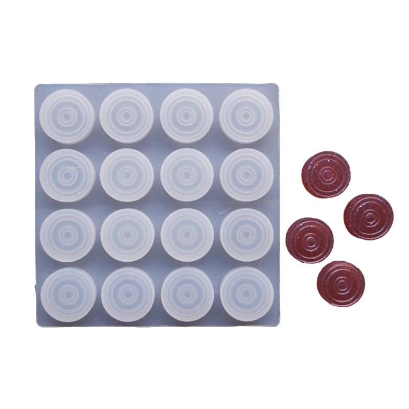 

Silicone Mat/Pad for Wax Seal Stamp,16-Cavity Wax Sealing Mat for DIY Crafts Jewelry Wax Seal Stamp Epoxy Resin Mold