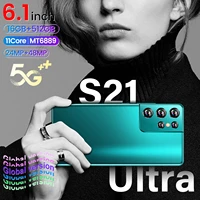 global version s21 ultra 6 1inch smartphones 5g mtk6889 cellphones 5000mah 16gb512gb 24mp48mp dual sim android mobile phone