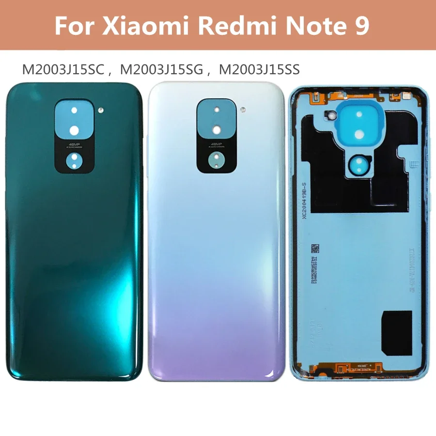 

Задняя крышка батарейного отсека для Xiaomi Redmi Note 9, 6,53 дюйма