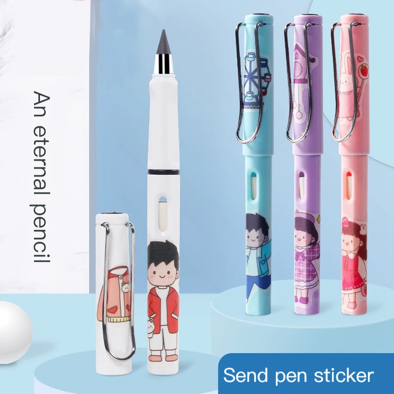 

Haile Kawaii Technology Unlimited Writing Pencil No Ink Pen Novelty Art Sketch Painting Tools Kid Gift School Stationery