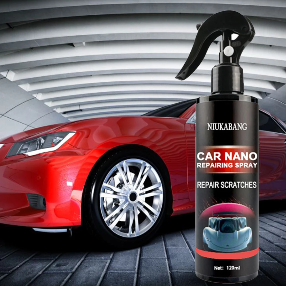 10H 120ml Automobile Ceramic Coating Nano Car Scratch Removal Spray Repair Nano Spray Scratches Epairing Polish Spray Agent