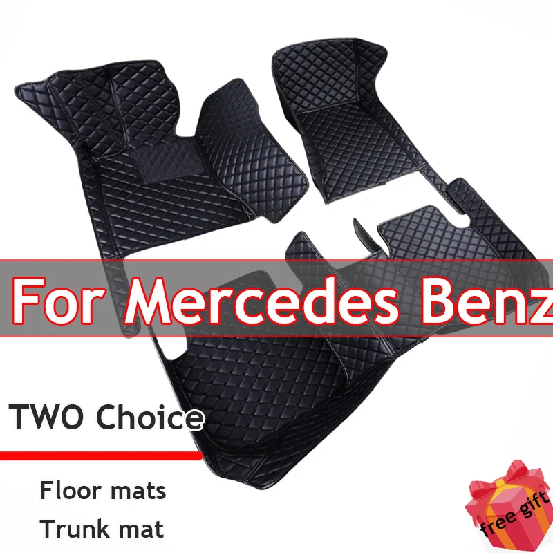 Автомобильные коврики для Mercedes Benz A Class W177 2019 ~ 2021 против грязи Нескользящие