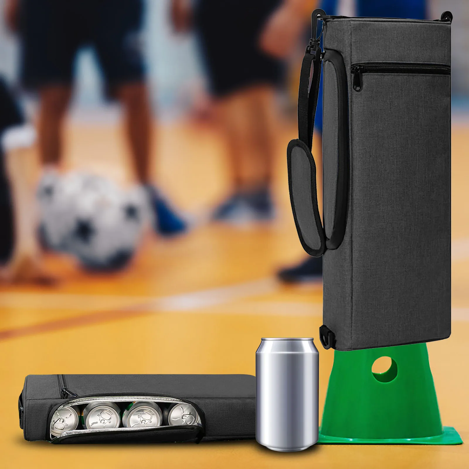 

Beer Sleeve Cooler 6 Can Insulated Beer Sleeve For Badminton Bags Fits Most Golf Bags Keeps Drinks Warm On The Adult Camping Bed