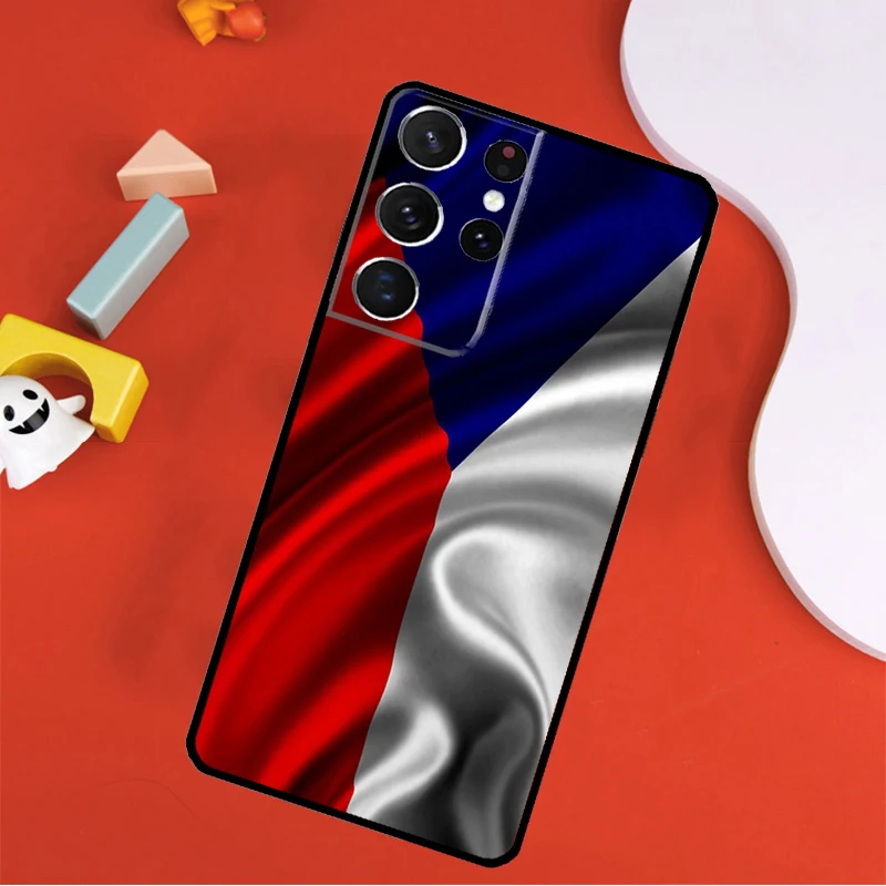 Чехол для телефона с флагом Чехии Samsung Galaxy S25 Ultra S9 S10 S20 FE S21 S22 S23 S24 Plus Cover
