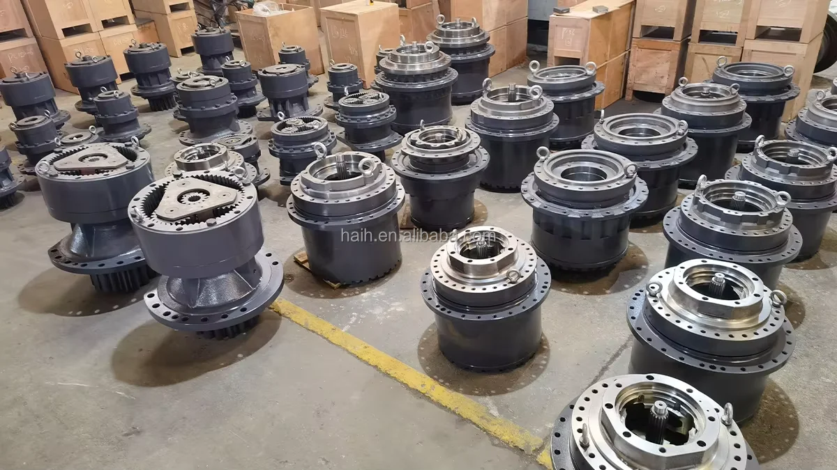 Фото Гидромотор хода в сборе MAG-16V-140-2 для мини-экскаваторов Yanmar Vio20-2, Vio15-2 №4