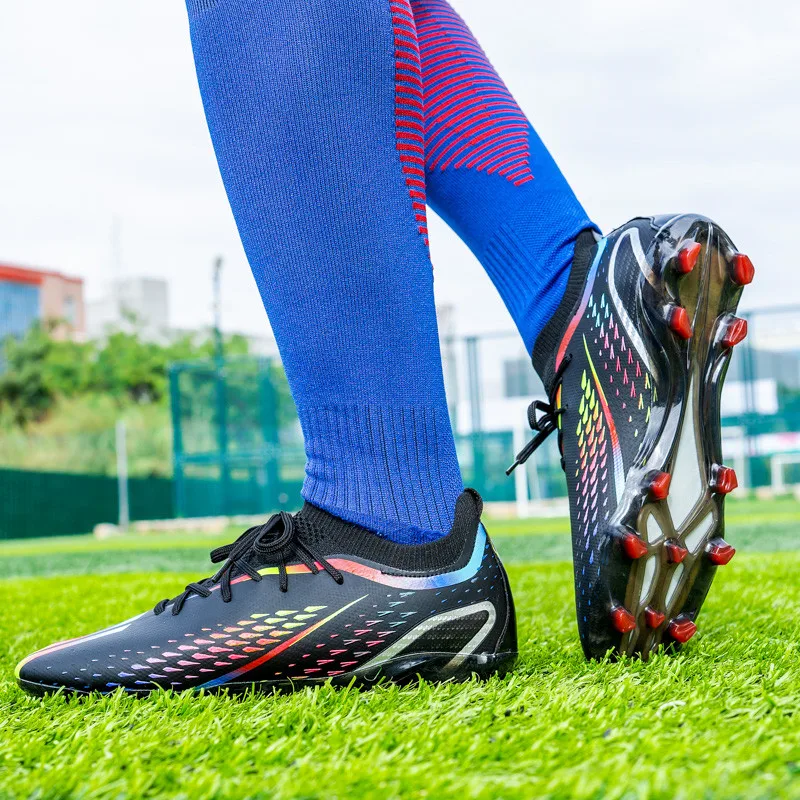 2023 Fashion Triples Superstar Men Soccer Shoes Trainers High Quality SA Football Boots Men Futsal Sneakers Krampon Futbol Erkek