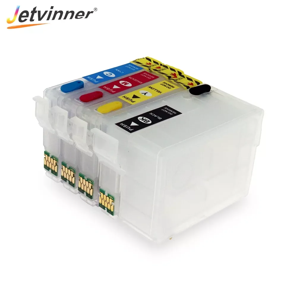 T2711 27XL Refillable Ink Cartridge For Epson WorkForce WF7110 WF7610 WF7620 WF3620 WF3820 3640D 7110DTW Printers With ARC Chips