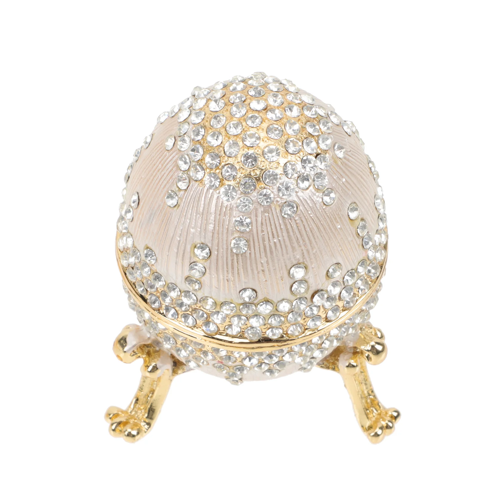 Egg Box Jewelry Trinket Container Enameled Faberge Organizer Vintage Ornament Easter Gift Enamel Collection Holder Shape Day