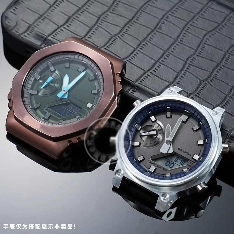 Фото Для Casio G-SHOCK GM-2100 масштабный круг DIY GM2100 Casioak Shadow внутреннее кольцо-маркер модифицированное пластиковое силиконовое кольцо аксессуары для часов №5