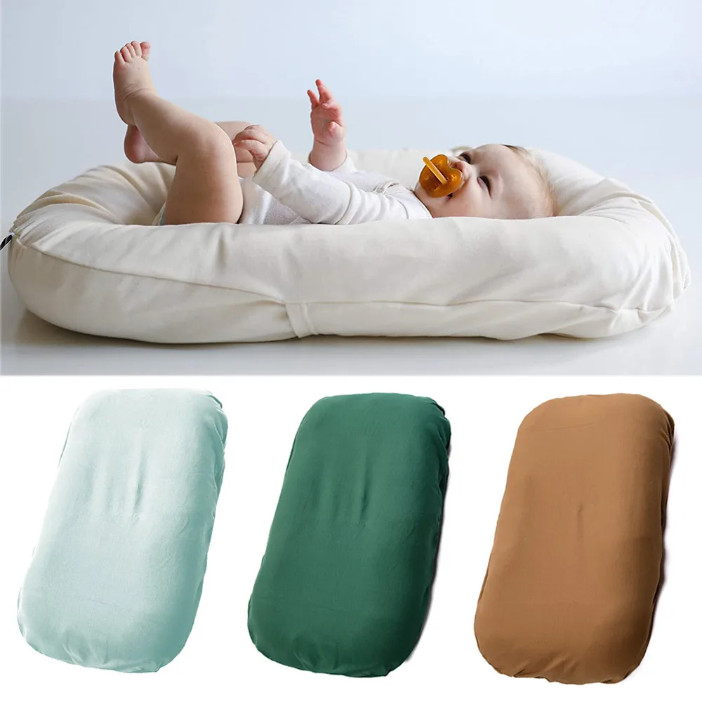 

Baby Lounger Portable Newborn Nest Bed Organic Cotton Cover Baby Cribs Travel Bed Cradle Children's Chaise Longuer Bassinet