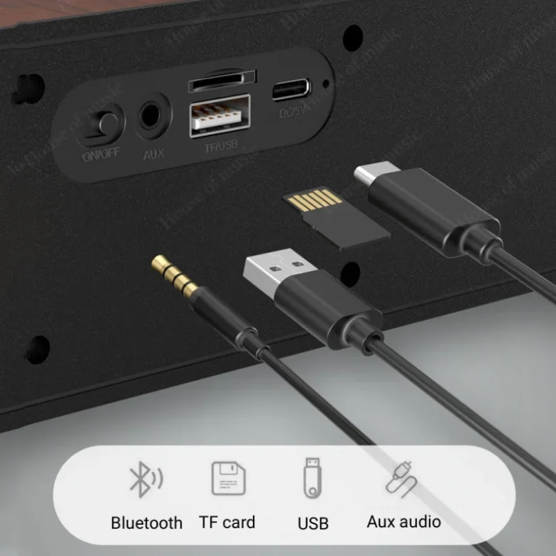 Роскошный звуковой опыт 2024 новые стильные Домашние беспроводные Bluetooth-колонки в