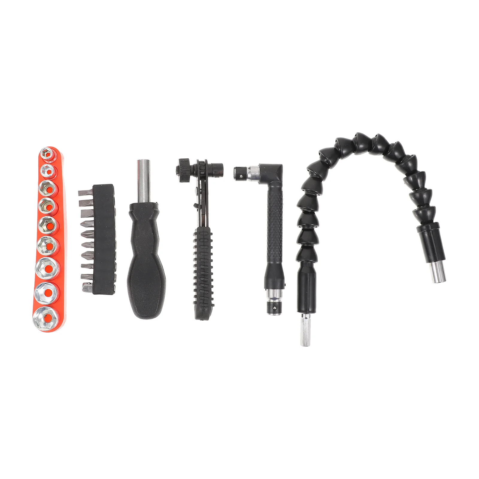 

23pcs/set Practical Drill Flexible Extensions Kit Drill Bit Sets Hand Drill Shaft Kit