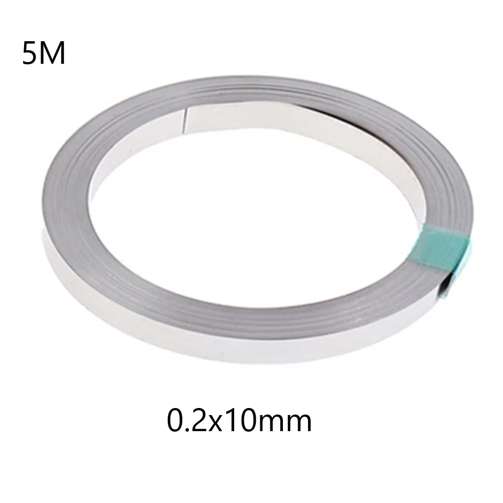 

5M Nickel Strip Connector 0.2MMX 10MM Nickel-Plate Strap Battery Spot Welding Machine Welders Electric Tools