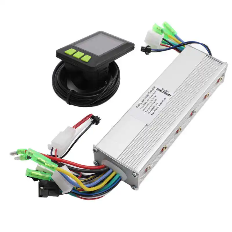 

24‑48V 350W Motor Brushless Controller Motor Brushless Controller LCD Display Stable Dual Drive Quiet for Scooter for Electric
