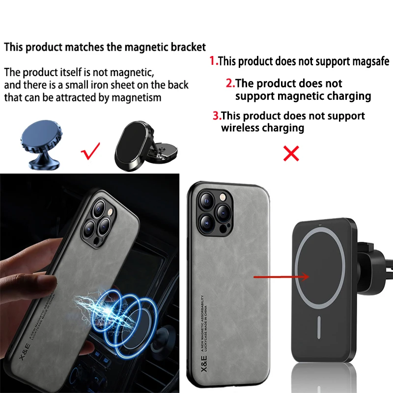 Магнитный Привлекательный чехол для телефона iPhone 13 12 11 14 Pro Max XR XS 8 7 Plus SE роскошный