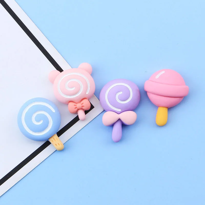 10 шт. новые милые мини-Мультяшные леденцы из смолы |