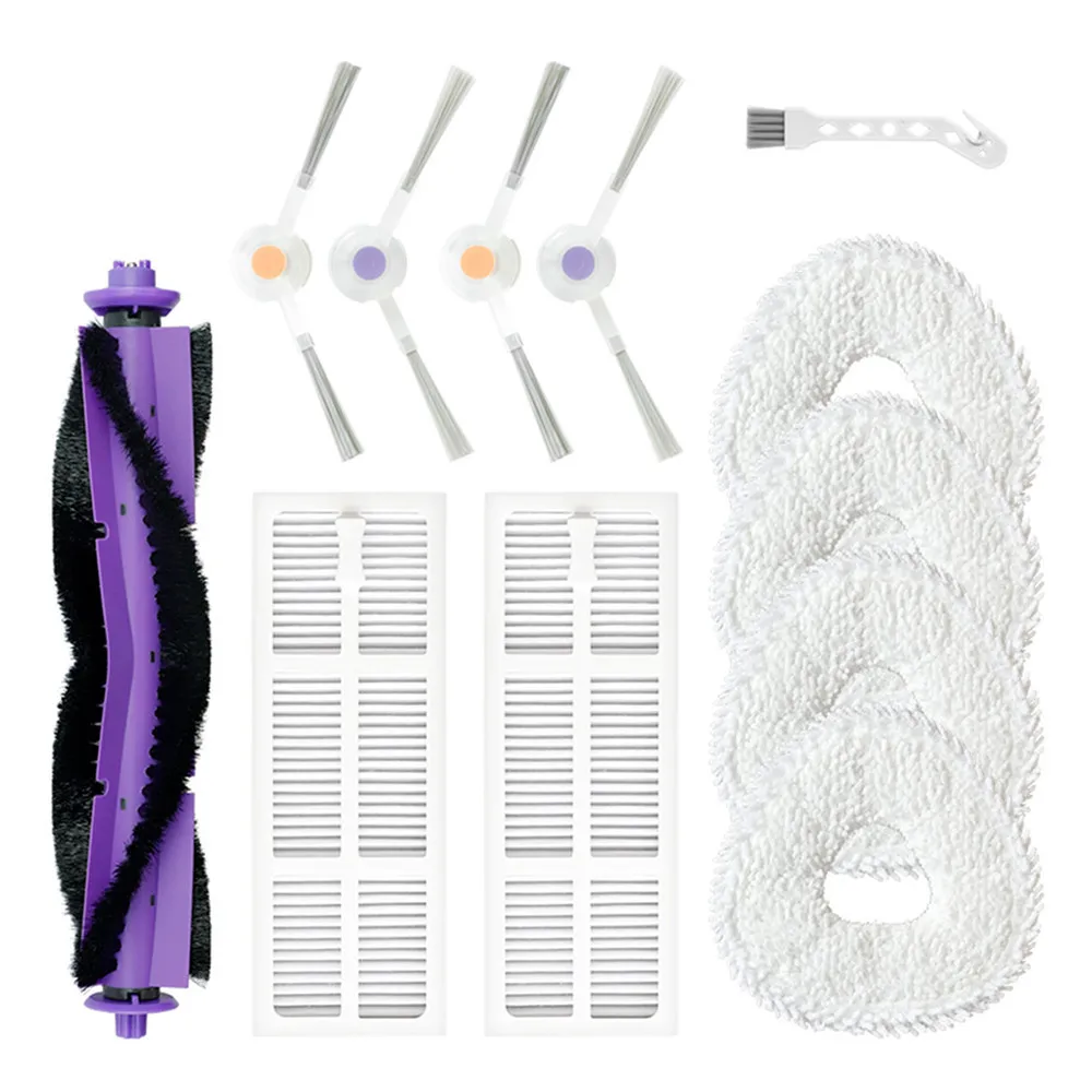 

Сменные рулонные щетки для швабры, боковые щетки, щетка для очистки фильтра для робота-пылесоса NARWAL J3, аксессуары для уборки