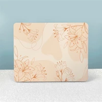 hand drawn flowers for macbook air 13 case m1 2020 a2337 a1466 cover for macbook pro 13 case m2 2022 funda 12 14 inch 2021 shell